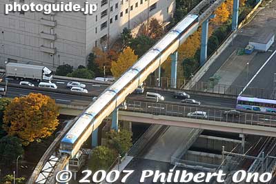 Monorail to Haneda
Keywords: tokyo minato-ku ward World Trade Center Hamamatsucho