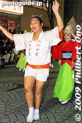 Mitaka-ren みたか連
Keywords: tokyo mitaka awa odori dancers matsuri festival 