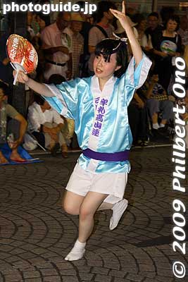 牟礼高山連
Keywords: tokyo mitaka awa odori dancers matsuri festival women