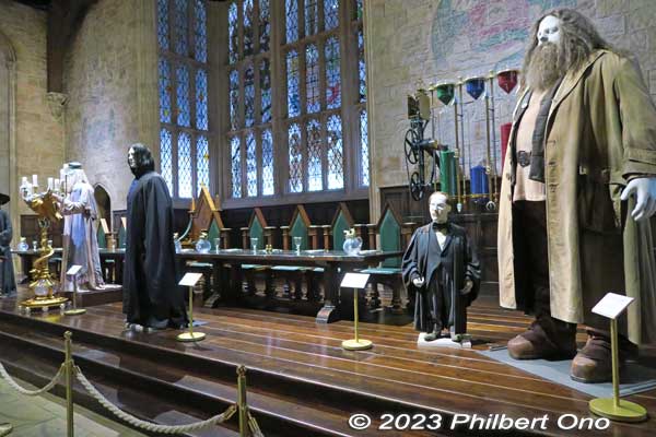 Great Hall’s head table.
Keywords: Tokyo Nerima Warner Bros. Harry Potter Studio Tour