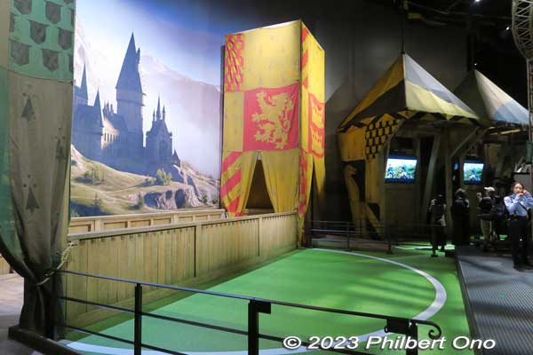 Quidditch filming experience: We visitors could act as spectators at a Quidditch match between Griffindore and Slytherin.
Keywords: Tokyo Nerima Warner Bros. Harry Potter Studio Tour