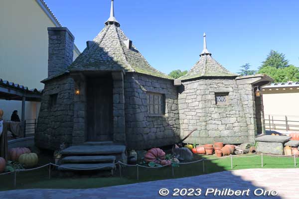 Hagrid’s Hut is also in the Backlot.
