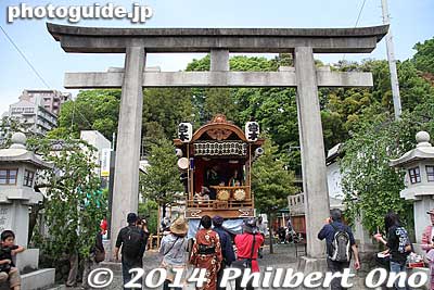 Sumiyoshi Shrine
Keywords: tokyo ome taisai matsuri festival float