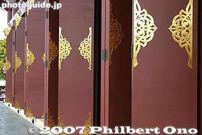 Doors of Soshido Main Hall 大堂
Keywords: tokyo ota-ku ikegami honmonji temple buddhist nichiren