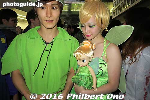 Peter Pan and Tinkerbell
Keywords: tokyo shibuya halloween festival