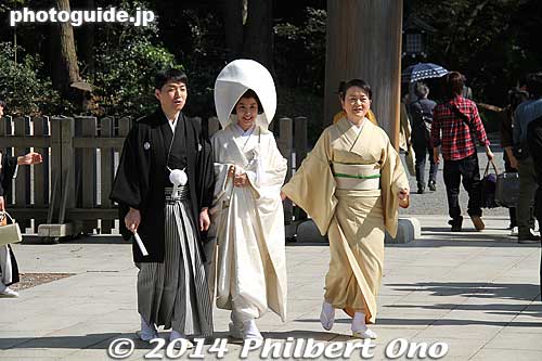 Keywords: tokyo shibuya-ku meiji shrine shinto wedding