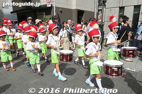 Local school band.
Keywords: tokyo shinagawa shukuba matsuri festival costume edo period tokaido