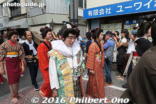 Keywords: tokyo shinagawa shukuba matsuri festival costume edo period tokaido