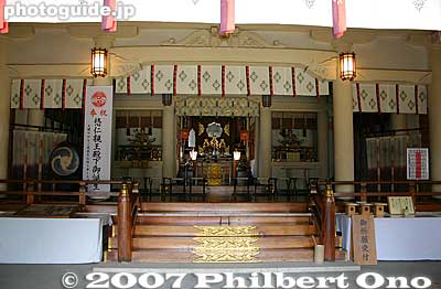 Honden main hall, Shinagawa Shrine
Keywords: tokyo shinagawa-ku shinagawa jinja shinto shrine