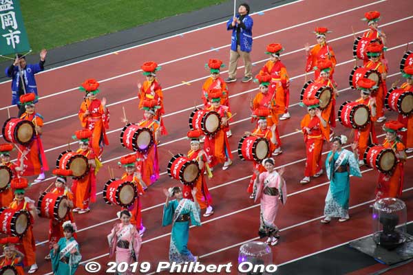 Morioka Sansa Odori Festival 盛岡さんさ踊り
Keywords: tokyo shinjuku olympic national stadium