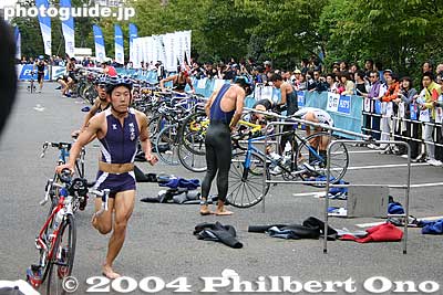 Keywords: tokyo minato-ku odaiba triathlon swimming cycling marathon
