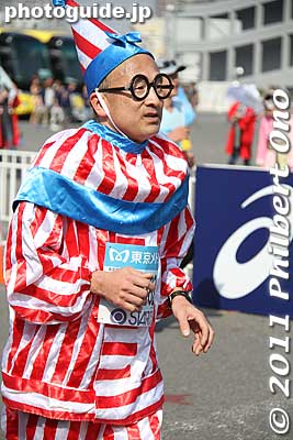 From Osaka
Keywords: tokyo koto-ku marathon runners big sight finish line 