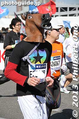 Horse head
Keywords: tokyo koto ward big sight marathon 2013