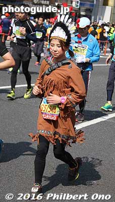 Native American
Keywords: tokyo marathon 2016 cosplayer runners costumes