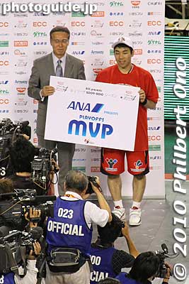 MVP award
Keywords: tokyo koto-ku ward ariake Coliseum bj league pro basketball osaka evessa higashi-mikawa hamamatsu phoenix