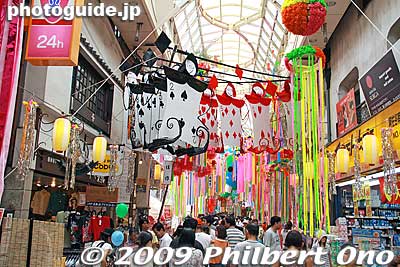 Keywords: tokyo suginami-ku asagaya tanabata matsuri festival star 