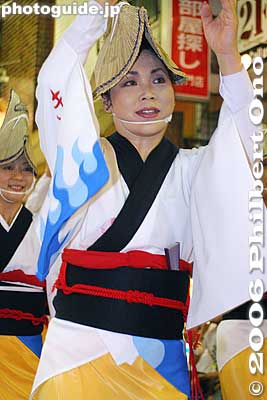Keywords: tokyo suginami-ku koenji awa odori dance festival matsuri woman women kimonobijin