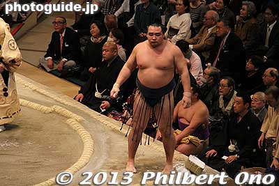 Ozeki Kakuryu in an 2013.
Keywords: tokyo ryogoku kokugikan sumo ozumo rikishi wrestlers japankokugikan japansumo