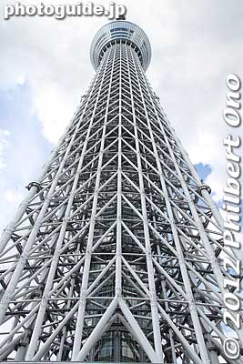 After it snows in Tokyo in winter, beware of chunks of snow falling from Tokyo Skytree. They have known to crash into nearby homes below.
Keywords: tokyo sumida-ku ward sky tree tower