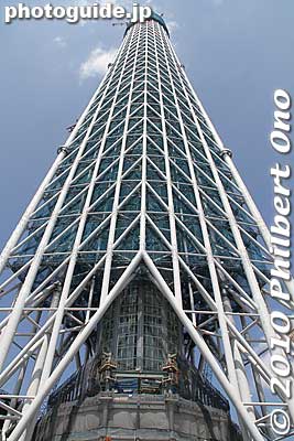 Tokyo Skytree. Just wait till it reaches its full height of 634 meters and become Japan's tallest structure. It's gonna be more than awesome.
Keywords: tokyo sumida-ku ward sky tree tower oshiage