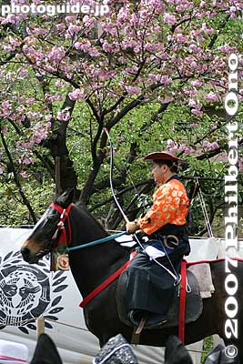 Keywords: tokyo taito-ku ward asakusa yabusame horseback archery sumida park