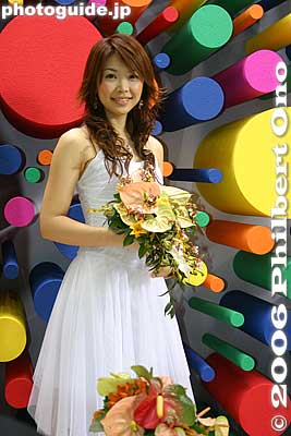 Model at Nikon booth
Keywords: tokyo camera show big sight odaiba japanfashion