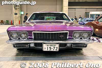 1972 Buick Riviera, one of my all-time favorites, lowrider or not.
Keywords: tokyo chiba makuhari lowrider car show automobile vintage 