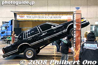 The highlight of the show was the hydraulics competition where we could see car hopping during most of the day.
Keywords: tokyo chiba makuhari lowrider car show automobile vintage 