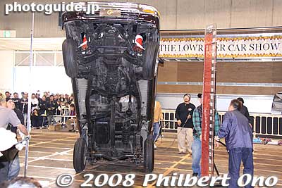 This is what a hopping car looks like underneath.
Keywords: tokyo chiba makuhari lowrider car show automobile vintage 