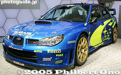 Subaru Impreza WRC 2006 Prototype
In 2004, Subaru won the Rally Japan 2004 (the first FIA WRC hosted in Japan). The car was driven by Petter Solberg. It is a race on public roads.
Keywords: tokyo motor show makuhari messe chiba car automobile