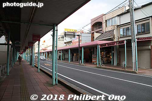 City street near Tottori Station.
Keywords: tottori
