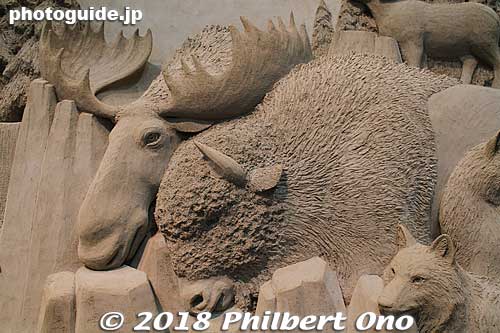 Bison
Keywords: tottori Sand Museum sculptures