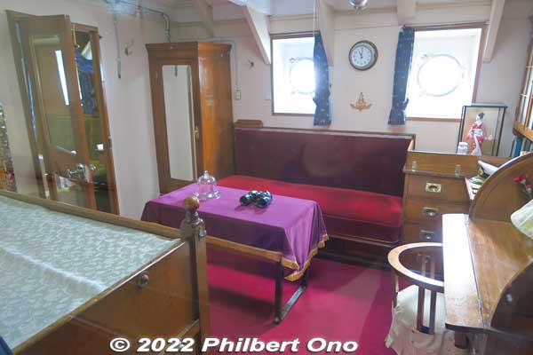 Captain's bedroom.
Keywords: Toyama Shinko Port imizu kaio kaiwo maru museum ship