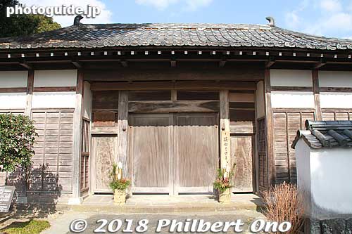 Front gate of Mori Clan's detached residence.
Keywords: yamaguchi hagi traditional townscape