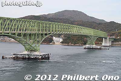 Oshima Ohashi Bridge. Across the bridge is Yanai.
Keywords: yamaguchi Suo-Oshima island