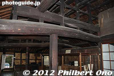 Ceiling beams
Keywords: yamaguchi yanai Muroyano-sono museum traditional townscape