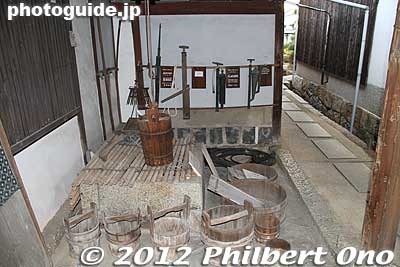 Firefighting equipment
Keywords: yamaguchi yanai Muroyano-sono museum traditional townscape
