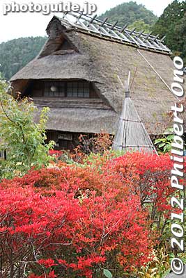 Saiko Iyashi-no-Sato Nenba, Lake Saiko, Yamanashi.
Keywords: yamanashi fuji-kawaguchiko-machi lake saiko Saiko Iyashi-no-Sato Nenba thatched-roof houses homes minka japanhouse