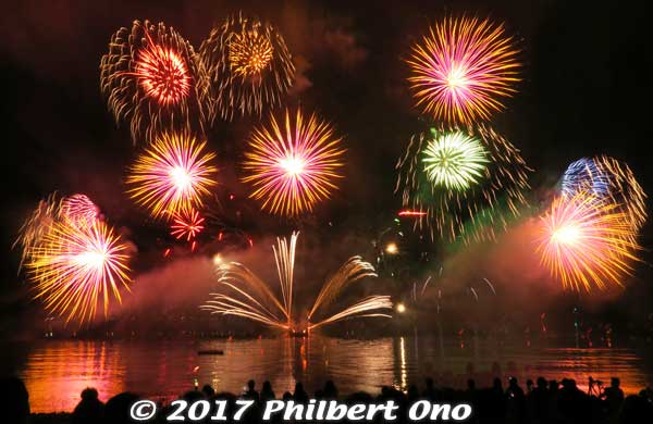 Lantern Floating and Fireworks in Tsuruga, Fukui – PHOTOGUIDE.JP