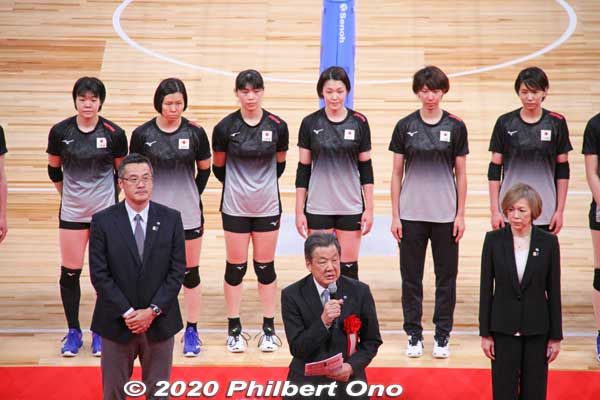 Shimaoka Kenji, Japan Volleyball Association Chairman