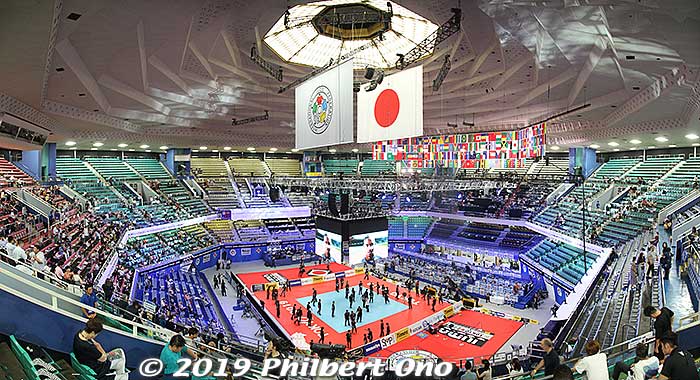 August 25–September 1, 2019: World Judo Championships 2019 test event, Budokan (NBK)
