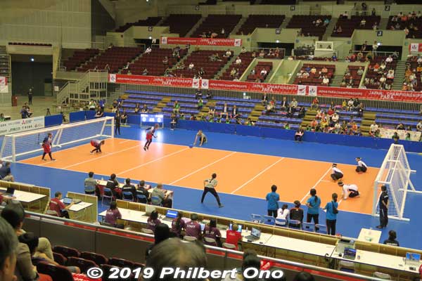 September 28–29, 2019: Japan Para Championships goalball test event, Makuhari Messe Hall C.