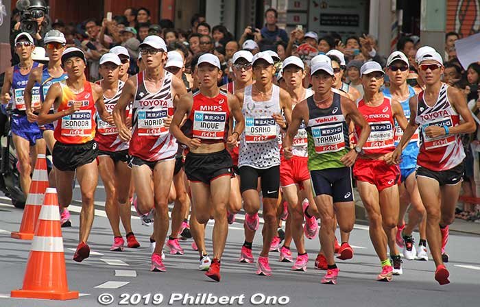 September 15, 2019: Marathon Grand Championship test event and Olympic qualifier, Tokyo