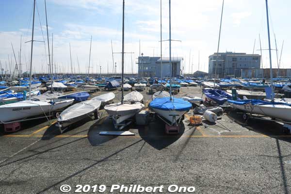 Boats to be cleared out of Enoshima Yacht Harbor for the Olympics