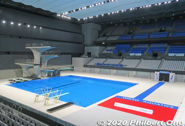 Tokyo Aquatics Centre (TAC) diving pool