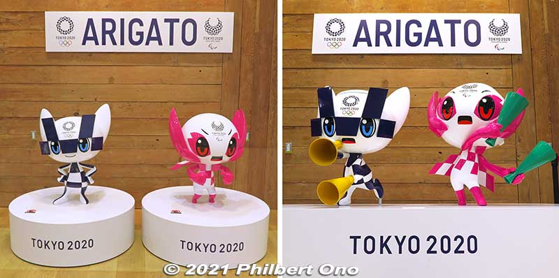 Arigato by Tokyo 2020 mascots