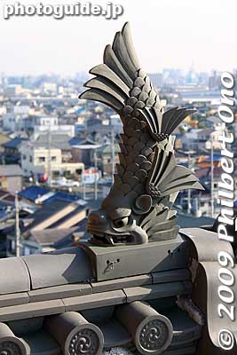 Shachi roof ornament
Keywords: aichi kiyosu castle 