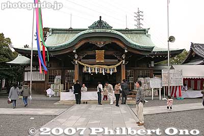Tagata Shrine Honden main hall. Komaki, Aichi Pref.
Keywords: aichi komaki tagata jinja japanshrine penis fertility shinto