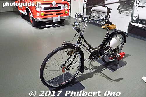 Motorized bicycle
Keywords: aichi nagakute toyota automobile museum
