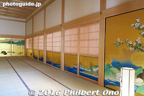 Omote Shoin (表書院) Main Hall's San-no-Ma Room 三之間.
Keywords: aichi nagoya castle